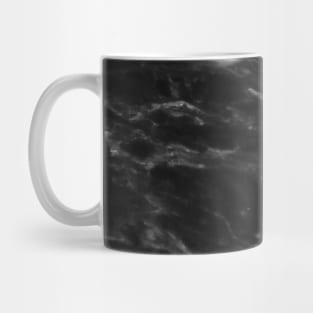 Black Marble Mug